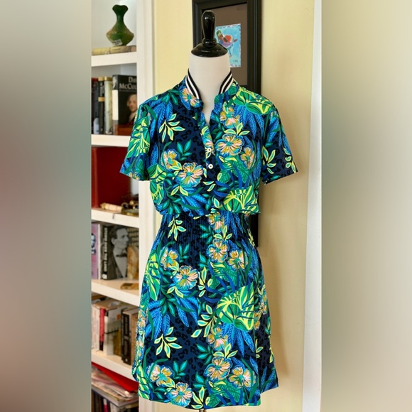 NWT Lilly Pulitzer Luxletic Dress Love Active 50+spf The Hottest Spot Print SZ L - Picture 14 of 14